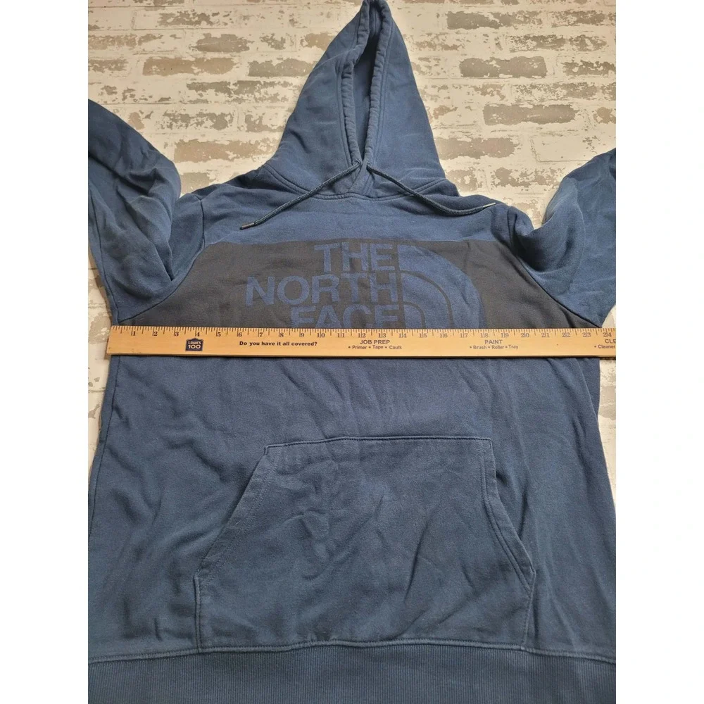 The North‎ Face Men's Dark Blue Hoodie Sweater Size Large Hiking Outdoors